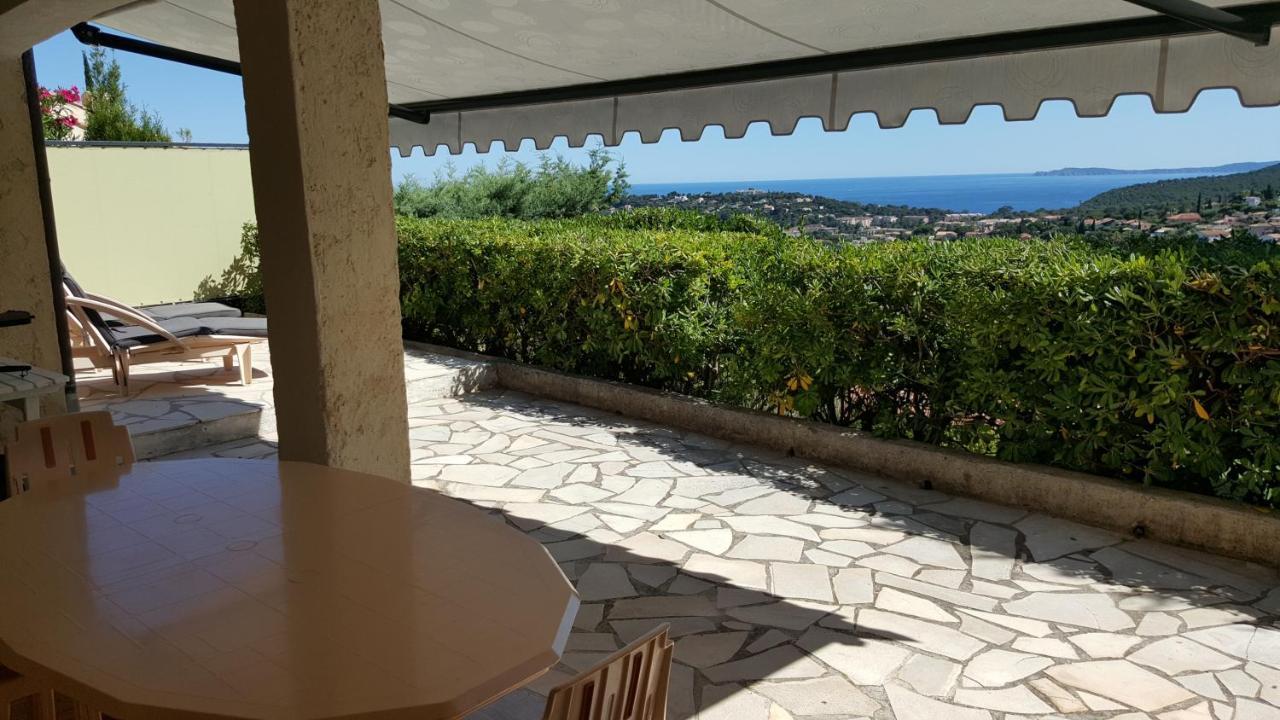 Appartement Rez De Jardin Dans Villa Vue Mer Cavalaire-sur-Mer Ngoại thất bức ảnh